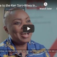 Ken Saro-Wiwa Innovation Hub video series