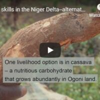 Welding - alternative livelihoods in the Niger Delta